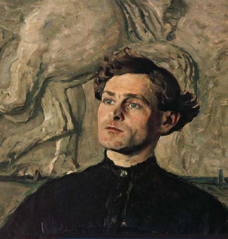 Nesterov Nikolai Stepanovich The Portrait of Colin Sweden oil painting art